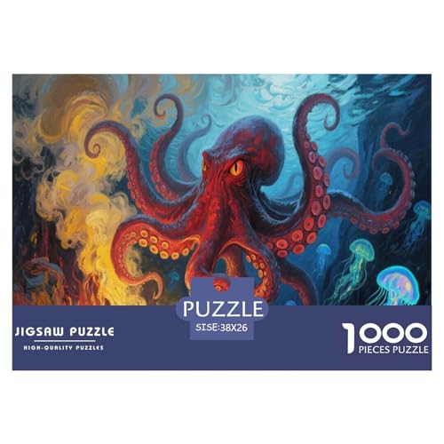 Octopus 1000 Teilen Puzzle Für Erwachsene Und Kinder Kreative Unterhaltung Spaß Klassisches Geschicklichkeitsspiel Für Die Ganze Familie Perfekt Für Spieleabende Geschenk Für Liebhaber Oder Freunde 3 Octopus 1000 Teilen Puzzle Für Erwachsene Und Kinder Kreative Unterhaltung Spaß Klassisches Geschicklichkeitsspiel Für Die Ganze Familie Perfekt Für Spieleabende Geschenk Für Liebhaber Oder Freunde 3 von GKWEQPQWK