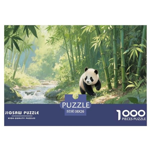 Panda 1000 Teilen Puzzle Für Erwachsene Und Kinder Herausforderndes Geschicklichkeitsspiel Für Die Ganze Familie Familienspiel Geschenk Für Liebhaber Oder Freunde 38x26cm/1000pcs Panda 1000 Teilen Puzzle Für Erwachsene Und Kinder Herausforderndes Geschicklichkeitsspiel Für Die Ganze Familie Familienspiel Geschenk Für Liebhaber Oder Freunde 38x26cm/1000pcs von GKWEQPQWK