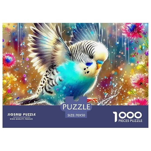 Papagei 1000 Teilen Puzzle Für Erwachsene Und Kinder Ab 12 Jahren Herausforderndes Premium Quality Familienspiel Geschenk Für Liebhaber Oder Freunde 70x50cm/1000pcs Papagei 1000 Teilen Puzzle Für Erwachsene Und Kinder Ab 12 Jahren Herausforderndes Premium Quality Familienspiel Geschenk Für Liebhaber Oder Freunde 70x50cm/1000pcs von GKWEQPQWK