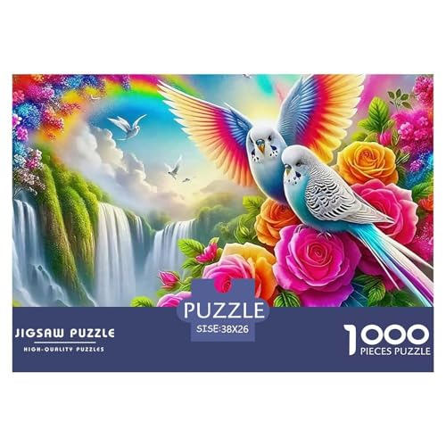 Papagei 1000 Teilen Puzzle Für Erwachsene Und Kinder Ab 12 Jahren Kreative Unterhaltung Spaß Klassisches Geschicklichkeitsspiel Für Die Ganze Familie Familienspiel Geschenk Für Liebhaber Oder Freunde von GKWEQPQWK