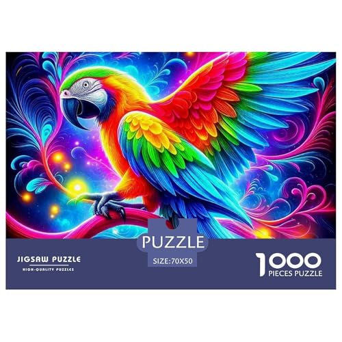 Papagei 1000 Teilen Puzzle Für Erwachsene Und Kinder Herausforderndes Premium Quality Perfekt Für Spieleabende Geschenk Für Liebhaber Oder Freunde 70x50cm/1000pcs Papagei 1000 Teilen Puzzle Für Erwachsene Und Kinder Herausforderndes Premium Quality Perfekt Für Spieleabende Geschenk Für Liebhaber Oder Freunde 70x50cm/1000pcs von GKWEQPQWK