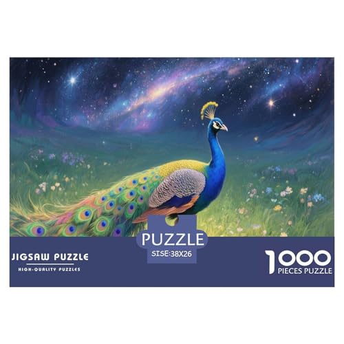 Pavo Real 1000 Teile Puzzle Für Erwachsene Und Kinder Ab 12 Jahren Herausforderndes Premium Quality Familienspiel Geschenk Für Liebhaber Oder Freunde 38x26cm/1000pcs Pavo Real 1000 Teile Puzzle Für Erwachsene Und Kinder Ab 12 Jahren Herausforderndes Premium Quality Familienspiel Geschenk Für Liebhaber Oder Freunde 38x26cm/1000pcs von GKWEQPQWK
