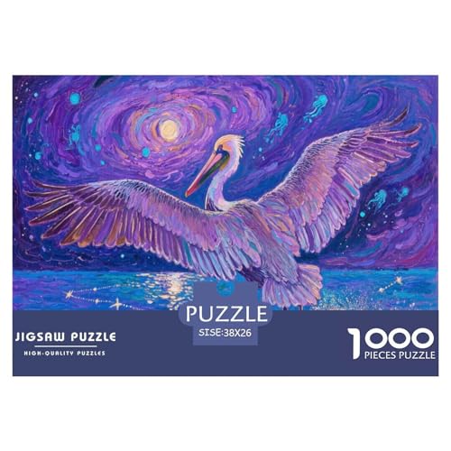 Pelikan 1000 Teile Puzzle Für Erwachsene Und Kinder Ab 12 Jahren Herausforderndes Geschicklichkeitsspiel Für Die Ganze Familie Familienspiel Geschenk Für Liebhaber Oder Freunde 38x26cm/1000pcs Pelikan 1000 Teile Puzzle Für Erwachsene Und Kinder Ab 12 Jahren Herausforderndes Geschicklichkeitsspiel Für Die Ganze Familie Familienspiel Geschenk Für Liebhaber Oder Freunde 38x26cm/1000pcs von GKWEQPQWK