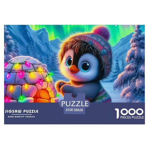 Pinguin 1000 Teile Puzzle Für Erwachsene Und Kinder Ab 12 Jahren Herausforderndes Premium Quality Familienspiel Geschenk Für Liebhaber Oder Freunde 38x26cm/1000pcs Pinguin 1000 Teile Puzzle Für Erwachsene Und Kinder Ab 12 Jahren Herausforderndes Premium Quality Familienspiel Geschenk Für Liebhaber Oder Freunde 38x26cm/1000pcs von GKWEQPQWK