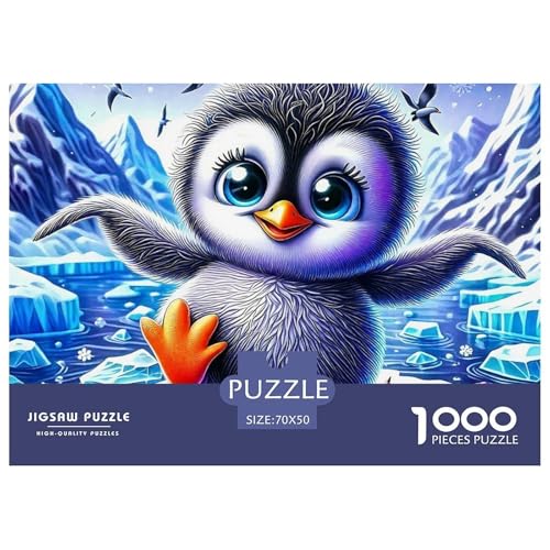 Pinguin 1000 Teilen Puzzle Für Erwachsene Und Kinder Ab 12 Jahren Herausforderndes Geschicklichkeitsspiel Für Die Ganze Familie Familienspiel Geschenk Für Liebhaber Oder Freunde 70x50cm/1000pcs Pinguin 1000 Teilen Puzzle Für Erwachsene Und Kinder Ab 12 Jahren Herausforderndes Geschicklichkeitsspiel Für Die Ganze Familie Familienspiel Geschenk Für Liebhaber Oder Freunde 70x50cm/1000pcs von GKWEQPQWK
