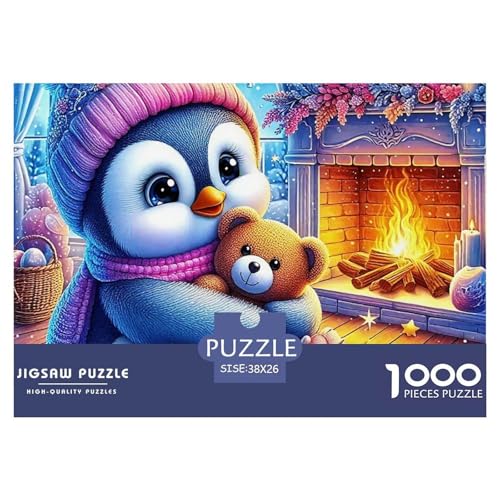 Pinguin 1000 Teilen Puzzle Für Erwachsene Und Kinder Ab 12 Jahren Kreative Unterhaltung Spaß Klassisches Geschicklichkeitsspiel Für Die Ganze Familie Familienspiel Geschenk Für Liebhaber Oder Freunde von GKWEQPQWK
