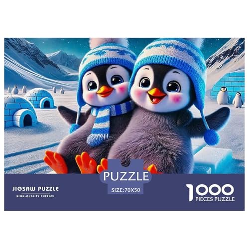 Pinguin 1000 Teilen Puzzle Für Erwachsene Und Kinder Kreative Unterhaltung Spaß Klassisches Geschicklichkeitsspiel Für Die Ganze Familie Perfekt Für Spieleabende Geschenk Für Liebhaber Oder Freunde 7 von GKWEQPQWK