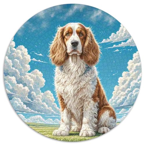Rumänischer Mioritischer Hirte 1000 Teile Circular Puzzles Für Erwachsene Kinder Schwieriges Großes Pädagogisches Stressfreisetzung Spielzeug Geschenke Für Mama, 1000pcs (67.5x67.5cm) von GKWEQPQWK