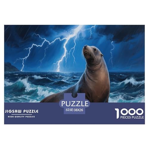 Sea Löwen 1000 Teilen Puzzle Für Erwachsene Und Kinder Ab 12 Jahren Kreative Unterhaltung Spaß Klassisches Geschicklichkeitsspiel Für Die Ganze Familie Perfekt Für Spieleabende Geschenk Für Liebhaber Sea Löwen 1000 Teilen Puzzle Für Erwachsene Und Kinder Ab 12 Jahren Kreative Unterhaltung Spaß Klassisches Geschicklichkeitsspiel Für Die Ganze Familie Perfekt Für Spieleabende Geschenk Für Liebhaber von GKWEQPQWK