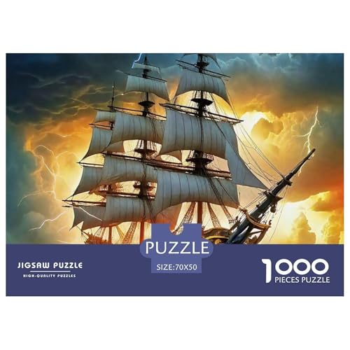 Segelboot 1000 Teile Puzzle Für Erwachsene Und Kinder Ab 12 Jahren Herausforderndes Premium Quality Perfekt Für Spieleabende Geschenk Für Liebhaber Oder Freunde 70x50cm/1000pcs Segelboot 1000 Teile Puzzle Für Erwachsene Und Kinder Ab 12 Jahren Herausforderndes Premium Quality Perfekt Für Spieleabende Geschenk Für Liebhaber Oder Freunde 70x50cm/1000pcs von GKWEQPQWK