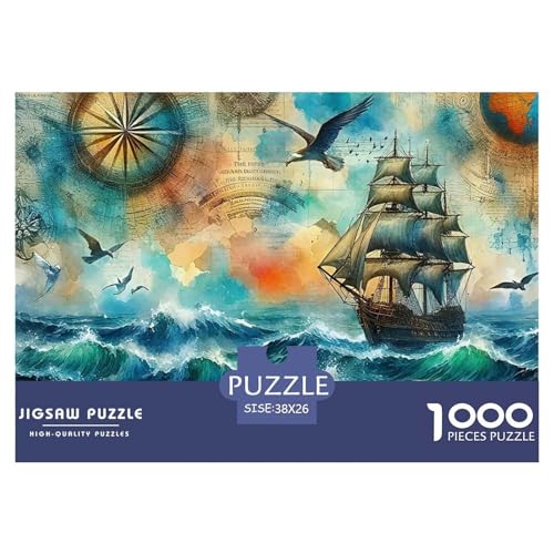 Segelboot 1000 Teile Puzzle Für Erwachsene Und Kinder Ab 12 Jahren Kreative Unterhaltung Spaß Klassisches Geschicklichkeitsspiel Für Die Ganze Familie Familienspiel Geschenk Für Liebhaber Oder Freunde Segelboot 1000 Teile Puzzle Für Erwachsene Und Kinder Ab 12 Jahren Kreative Unterhaltung Spaß Klassisches Geschicklichkeitsspiel Für Die Ganze Familie Familienspiel Geschenk Für Liebhaber Oder Freunde von GKWEQPQWK