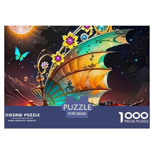 Segelboot 1000 Teilen Puzzle Für Erwachsene Und Kinder Kreative Unterhaltung Spaß Klassisches Geschicklichkeitsspiel Für Die Ganze Familie Familienspiel Geschenk Für Liebhaber Oder Freunde 38x26cm/100 von GKWEQPQWK