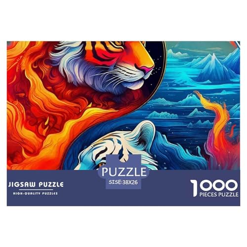 Yin-Yang 1000 Teile Puzzle Für Erwachsene Und Kinder Ab 12 Jahren Kreative Unterhaltung Spaß Klassisches Premium Quality Perfekt Für Spieleabende Geschenk Für Liebhaber Oder Freunde 38x26cm/1000pcs Yin-Yang 1000 Teile Puzzle Für Erwachsene Und Kinder Ab 12 Jahren Kreative Unterhaltung Spaß Klassisches Premium Quality Perfekt Für Spieleabende Geschenk Für Liebhaber Oder Freunde 38x26cm/1000pcs von GKWEQPQWK