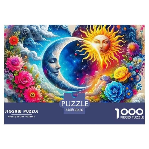 Yin-Yang 1000 Teilen Puzzle Für Erwachsene Und Kinder Kreative Unterhaltung Spaß Klassisches Geschicklichkeitsspiel Für Die Ganze Familie Perfekt Für Spieleabende Geschenk Für Liebhaber Oder Freunde von GKWEQPQWK