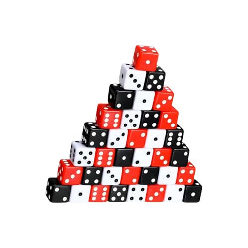 36pcs Einzigartige Acryl Mehrseitige Spiel Dices Round Corner Rollenspiel 6 Tischspiele Glattes Sechs Set Runde Ecke von GKYQVE