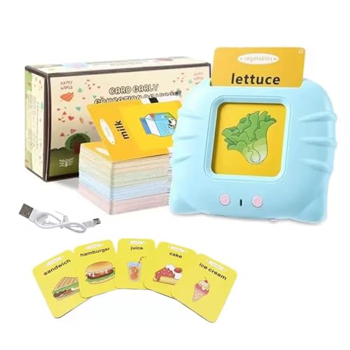 Bildungsspielzeug Sprache Toystalking Flashkarten Kinder Kleinkind Flitzkarten Mit 224 Sichtwörter Spielzeug Kinder Bildungsmaschine von GKYQVE