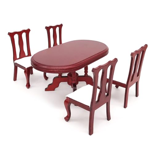 Doll House Stuhl Tischmodell Speise Set Realistic Table Dollhouses Stuhl Realistische Spielstuhl Realistisch 1:12 Modell Spielzeug Doll House Stuhl Tischmodell Speise Set Realistic Table Dollhouses Stuhl Realistische Spielstuhl Realistisch 1:12 Modell Spielzeug von GKYQVE