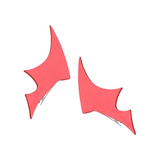 GKYQVE 1Pair Rollenspiele Haarclip Bequeme Weiche Barrettes Carnivals Halloween Haare Für Halloween Feierlichkeiten Jugendliche Erwachsene Kostüme von GKYQVE