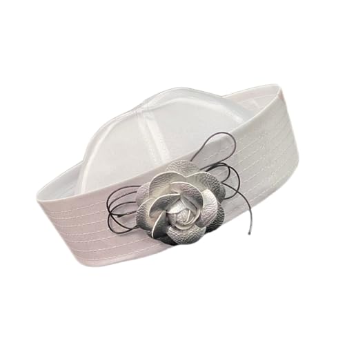GKYQVE 3D Rose Kapitän Hüte Mädchen Matrosen Kostüm für Maskeraden Party Rose Hut Dress Up GKYQVE 3D Rose Kapitän Hüte Mädchen Matrosen Kostüm für Maskeraden Party Rose Hut Dress Up von GKYQVE