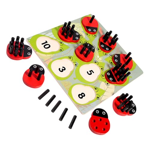 GKYQVE Bildungszählspiel Für Kinder Hand Augen Koordination Und Problemlösung Feinmotorischer Und Kognitiver Fähigkeiten von GKYQVE