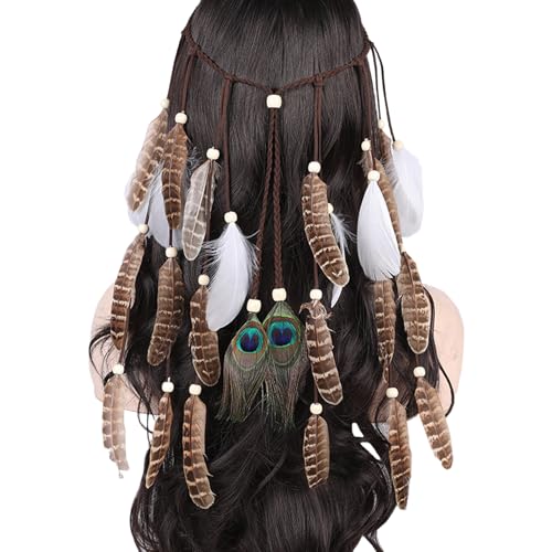GKYQVE Einzigartige Stile Stirnbänder Mehrfarbige Retros Haarband Halloween Cosplay Haarband Modische Haarschmuck Bequeme Stirnbänder von GKYQVE