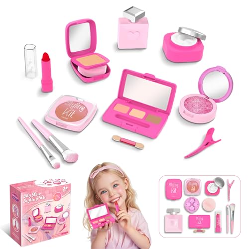 GKYQVE Girls Make Up Täuscht Spielzeug Mit Werkzeug Nicht Funktionsfähige Lippenstifte Kreative Geschenkkosmetik Schönheits Kits Für Partys GKYQVE Girls Make Up Täuscht Spielzeug Mit Werkzeug Nicht Funktionsfähige Lippenstifte Kreative Geschenkkosmetik Schönheits Kits Für Partys von GKYQVE