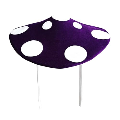 GKYQVE Lustige Pilzkappe Mit Verstellbarem Draw String Design Bequeme Unisex Kopfbedeckung Für Thematische Veranstaltung Halloween Cosplay Pilzhut GKYQVE Lustige Pilzkappe Mit Verstellbarem Draw String Design Bequeme Unisex Kopfbedeckung Für Thematische Veranstaltung Halloween Cosplay Pilzhut von GKYQVE