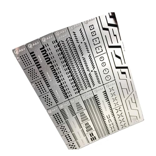GKYQVE Model Crafting Tool Schnitzer Lineal Für Verbesserte Effizienz Und Genauigkeitshilfsregel Für Die Modellmarkierung Und Die Schnitzlinie von GKYQVE