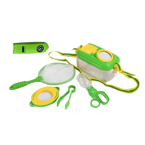 GKYQVE Nature Discovery Set Für Kinder Beobachtungsbox Handy Scooper Gogga Catcher Butterfly Net von GKYQVE