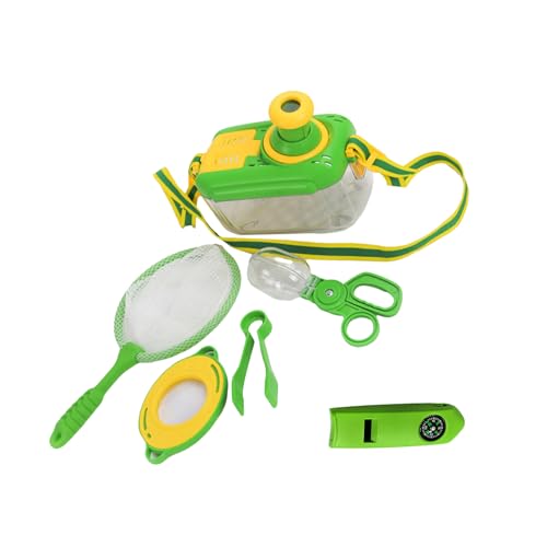 GKYQVE Nature Discovery Set Für Kinder Beobachtungsbox Handy Scooper Gogga Catcher Butterfly Net von GKYQVE