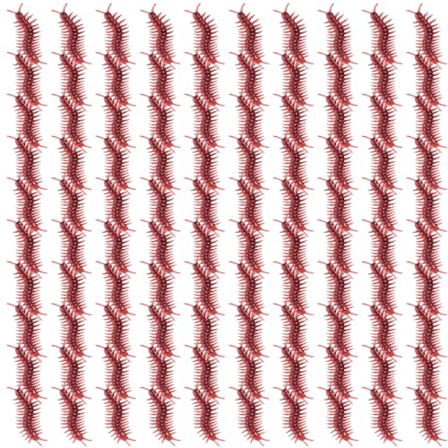 GKYQVE Pack Von 100 Halloween Falsches Kakerlach Realistisches Kakerlakenspielzeug Für Kinder Streich Dark Craft Halloween Kakerlaach Fun Streich von GKYQVE