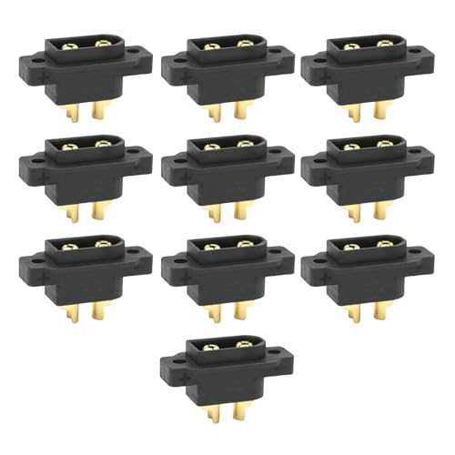 GKYQVE Set Von 10 XT60EW Steckeranschlüssen Die Stabile Leistungen Für Die Modellboote Mit Fernbedienung Und FPV Drohnen Gewährleisten GKYQVE Set Von 10 XT60EW Steckeranschlüssen Die Stabile Leistungen Für Die Modellboote Mit Fernbedienung Und FPV Drohnen Gewährleisten von GKYQVE