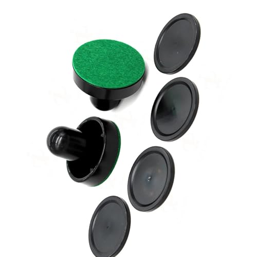 GKYQVE Standard Plastik Lufthockeypaddel Und Pucks Plastik Tischschieber Set Tor Paddel Austausch Für Game Pusher Set von GKYQVE