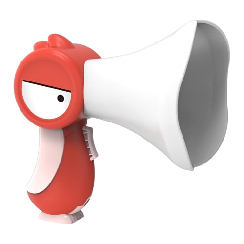 GKYQVE Streichlautsprecher Spielzeug Cartoon Vogelform Megaphonspielzeug Für Kinder Und Erwachsene Mit Mehreren Soundmodi Für Outdoor Explore von GKYQVE