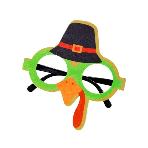 GKYQVE Thanksgiving Brille Party Dekoration Für Festival Family Reunion School Feier Foto Display Happy Day Turkey Party Supply Für Familienversammlung von GKYQVE