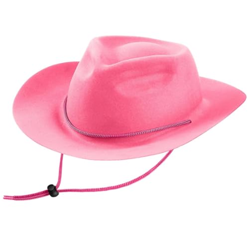GKYQVE Verstellbarer Cowboyhut für Mädchen, Geburtstagsparty-Hut für Kinder, elegante Themenparty, Cowgirl-Hut, Kopfbedeckung, Fotografie-Hut GKYQVE Verstellbarer Cowboyhut für Mädchen, Geburtstagsparty-Hut für Kinder, elegante Themenparty, Cowgirl-Hut, Kopfbedeckung, Fotografie-Hut von GKYQVE