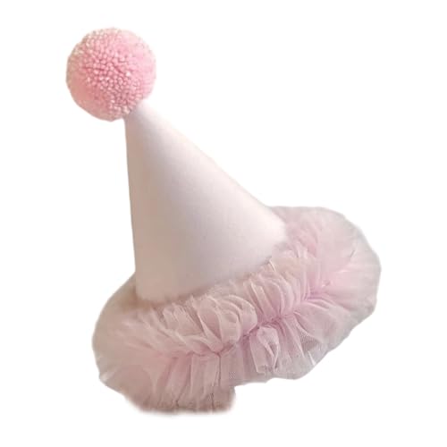 GKYQVE Wiederverwendbare Mädchen Geburtstagsfeier Stilvoller Nicht Decoration Conical Caps Accessoire Für Festivalereignisse Sensibler Hautfreundlicher von GKYQVE