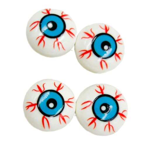 GKYQVE Zarte Augapfel Haarclip Für Halloween Outfits Safe Harz Bequemes Tragen Modischer Accessoires Halloween Clip von GKYQVE
