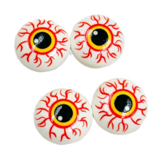 GKYQVE Zarte Augapfel Haarclip Für Halloween Outfits Safe Harz Bequemes Tragen Modischer Accessoires Halloween Clip von GKYQVE