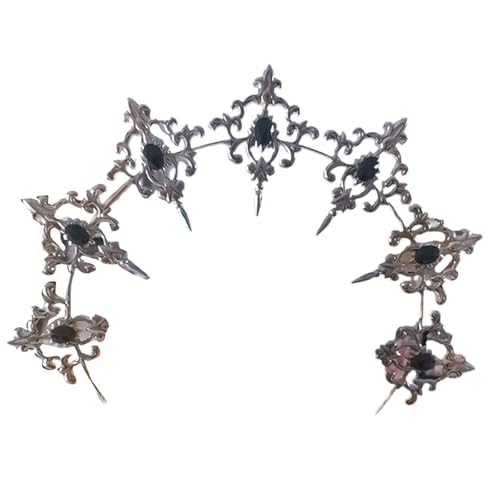 Girl Hair Hoop Glendkronen Für Psychische Cosplay Halloween Stirnbänder Foto Requisiten Königin Kostüm Kopfbedeckung Quasten Stirnband Frauen Gothic Headpiece Festival Kostüm Accessoire Girl Hair Hoop Glendkronen Für Psychische Cosplay Halloween Stirnbänder Foto Requisiten Königin Kostüm Kopfbedeckung Quasten Stirnband Frauen Gothic Headpiece Festival Kostüm Accessoire von GKYQVE