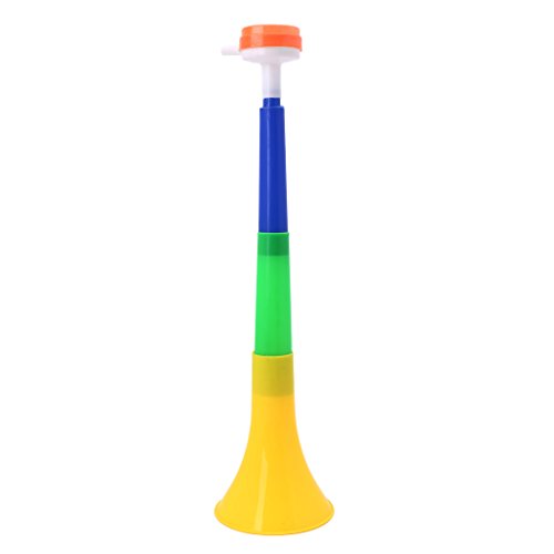 Kid Trompete Lernen Bildung Spielzeug Kinder Fußball Stadion Cheer Fan Hörner Fußball Vuvuzela Cheerleader Cheerleading Supplies von GKYQVE