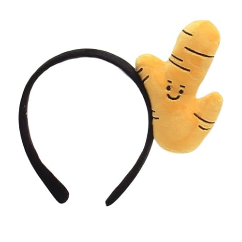 Kreatives Gemüsedesign Haarband Mit Cartoon Form Pelziges Plüschhaarbandzubehör Für Cosplay Event Geburtstagsfeier Veggie Hair Accessoire von GKYQVE