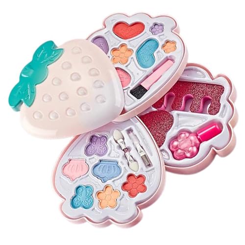 Mädchen Echtes Make Up Set Prinzessin Spiel Make Up Set Kid Toy Safe Lidschatten Für Mädchen Tun Spiele Geburtstagsgeschenk Für Kinder von GKYQVE