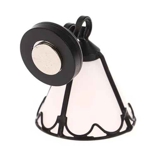 S Nach Schlafzimmer Wandlampe Miniaturmöbel Modell Dolls Houses Accessoire Realistic Lighting Toy Playset 1:12 von GKYQVE