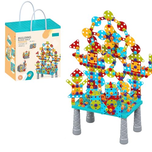 490pcs ﻿3D Take Apart Toys, Educational Puzzle Assembly Toys for 3 4 5 6 7 8 9 10 Year Old Girls Boys Kids Creative Construction DIY Building Play Sets for Christmas Birthday Gifts von GKZJMA
