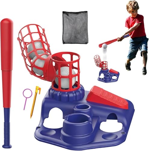GKZJMA Baseball Pitching Machine, Youth Automatic Baseball Launchér, Baseball Pitching Machines with Baseball Bat and Ball, Baseball Launchér Enhancing Your Practice GKZJMA Baseball Pitching Machine, Youth Automatic Baseball Launchér, Baseball Pitching Machines with Baseball Bat and Ball, Baseball Launchér Enhancing Your Practice von GKZJMA