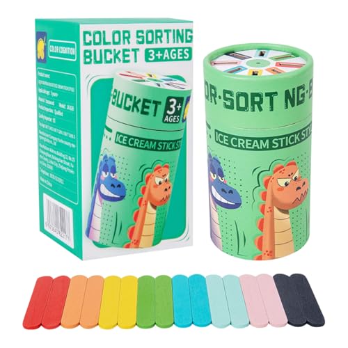 Montessori Spielzeug 1 Jahr,Holzspielzeug Farben Sortieren Für,Kinder Lernspielzeug 2 Jahre,Motorikspielzeug Kinder Holzspielzeug Baby Geschenke Zum 3 Geburtstag Sensorisches Spielzeug (Holzplatte) von GLAITC