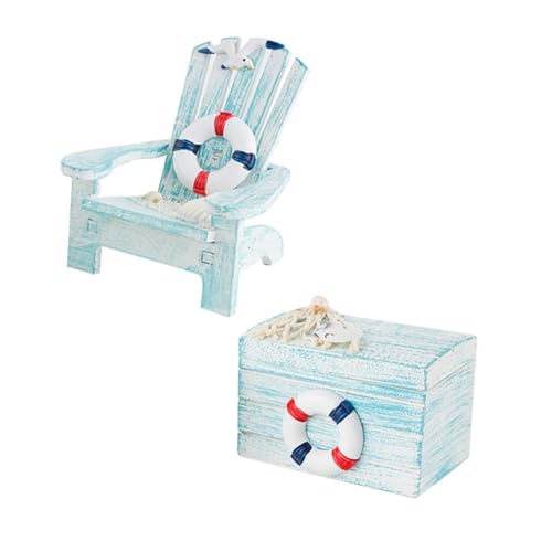 GLEAVI 1 Satz Ministuhl im mediterranen Stil Ornament Einrichtung eines Strandzimmers winzig Hausmöbel Strandkorb Handwerk Puppenstuhl hölzern Sky-Blue GLEAVI 1 Satz Ministuhl im mediterranen Stil Ornament Einrichtung eines Strandzimmers winzig Hausmöbel Strandkorb Handwerk Puppenstuhl hölzern Sky-Blue von GLEAVI