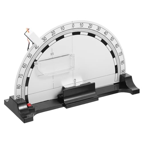 GLEAVI 1 Satz Optische Ausrüstung Prismen Prisma Lehrreich Lehre Leichter Demonstrator Laborausrüstung Lehrgerät Lehrinstrument Optik Demonstrator Lehrmittel Lehrapparat Weiß Metall von GLEAVI