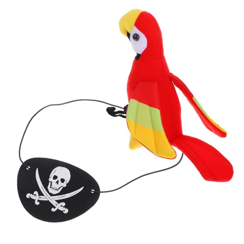 GLEAVI 1 Satz Piraten-Requisiten Papagei Piratenvogel für die Schulter Halloween Piratenanzug Party -Dekorationen von Piratenmotiven Piratenkram Piratendekor Piratenzubehör Plüsch GLEAVI 1 Satz Piraten-Requisiten Papagei Piratenvogel für die Schulter Halloween Piratenanzug Party -Dekorationen von Piratenmotiven Piratenkram Piratendekor Piratenzubehör Plüsch von GLEAVI
